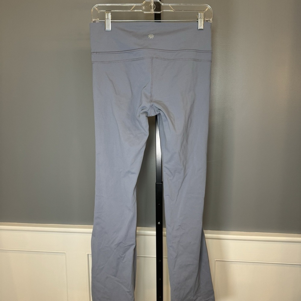 Athleta Yoga Pants Size M Straight Up Womens Blue Wide‎ Leg - Picture 5 of 10